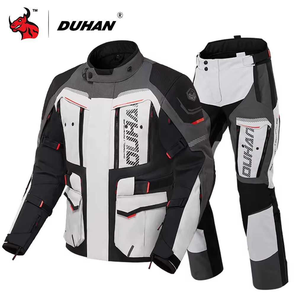 

Мотоциклетная куртка, костюм, куртка для мотокросса, водонепроницаемые мотоциклетные штаны, горный велосипед, защита от падения, Chaqueta Moto