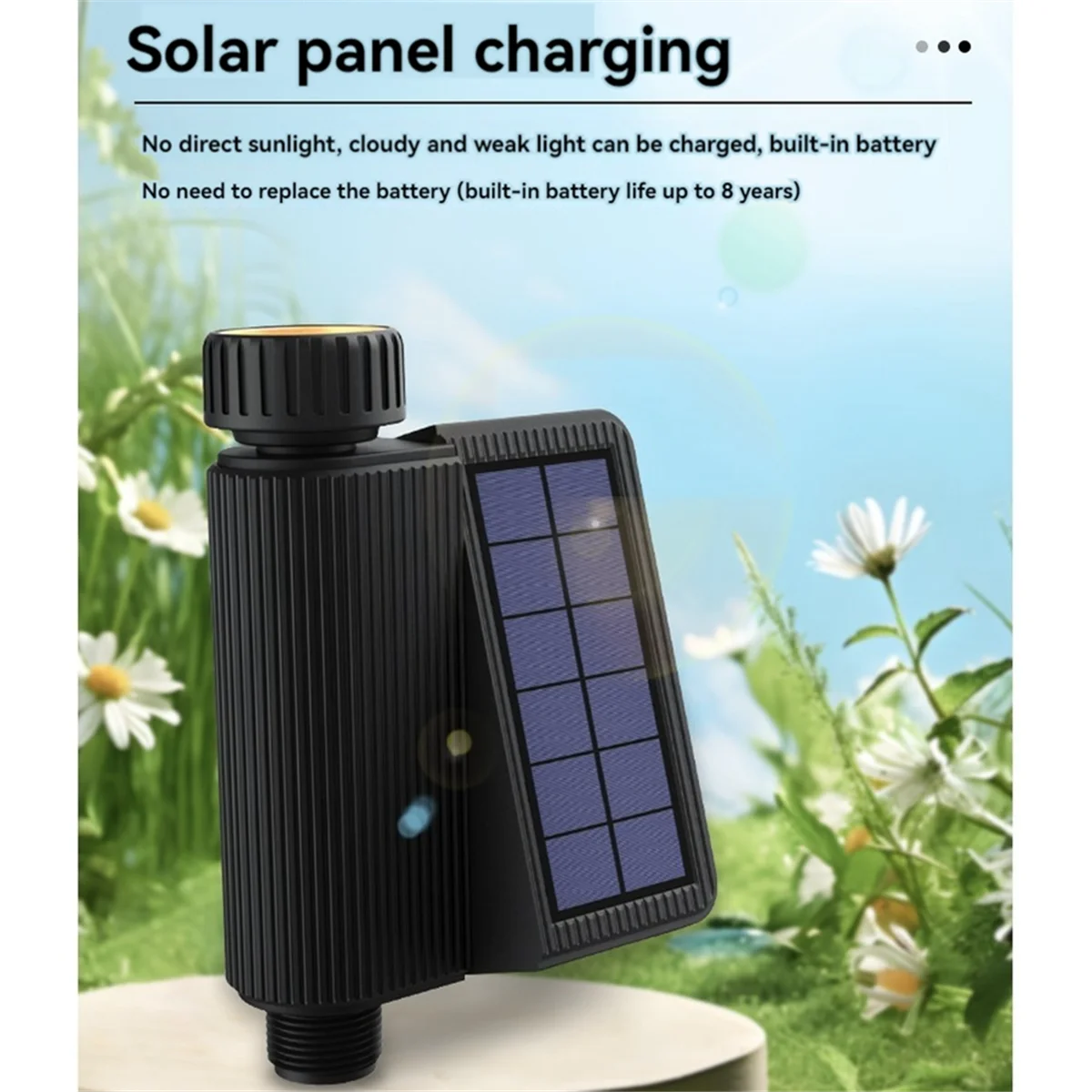 AD41-WIFI ソーラー給水器スマートガーデンタイミングスプリンクラー土壌温度湿度センサー付き自動花散水