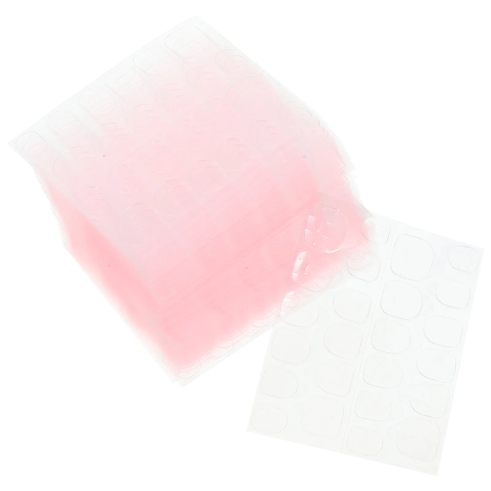 50 Sheets Press on Toenail Stickers Adhesive Nail Tabs False Nails Tips Sticky Tabs for Manicure Nail Art Design