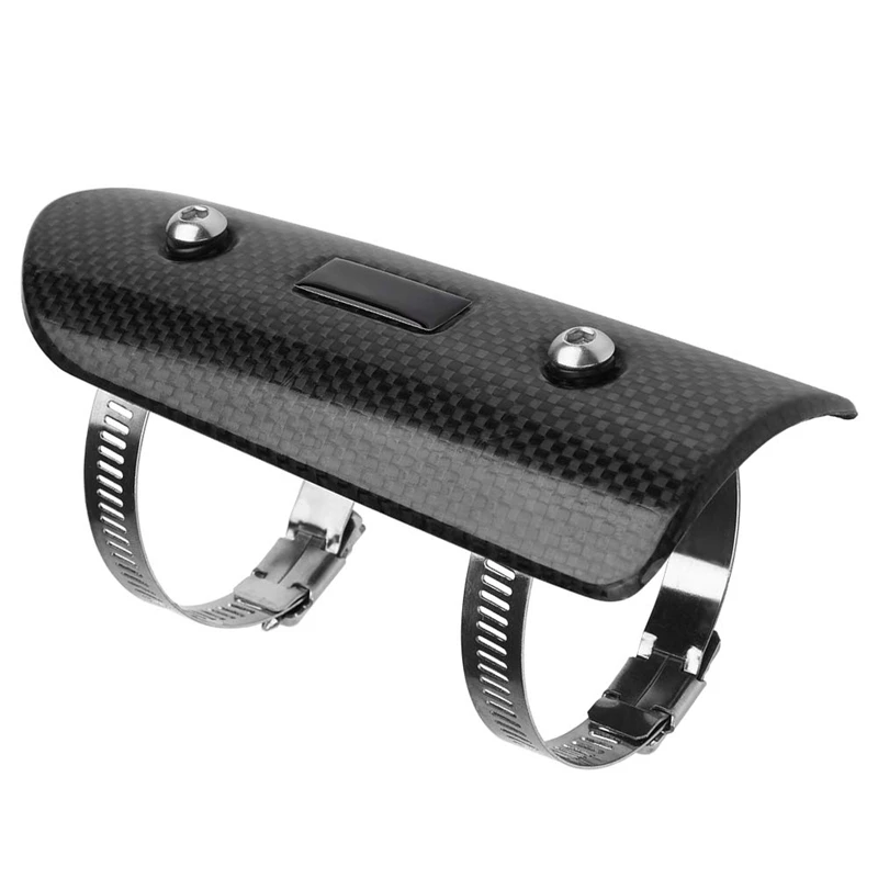 

Carbon Fiber Motorcycle Modified Exhaust Pipe Anti Scalding Cover High Temperature Heat Insulation Cover Heat Insulation Protect