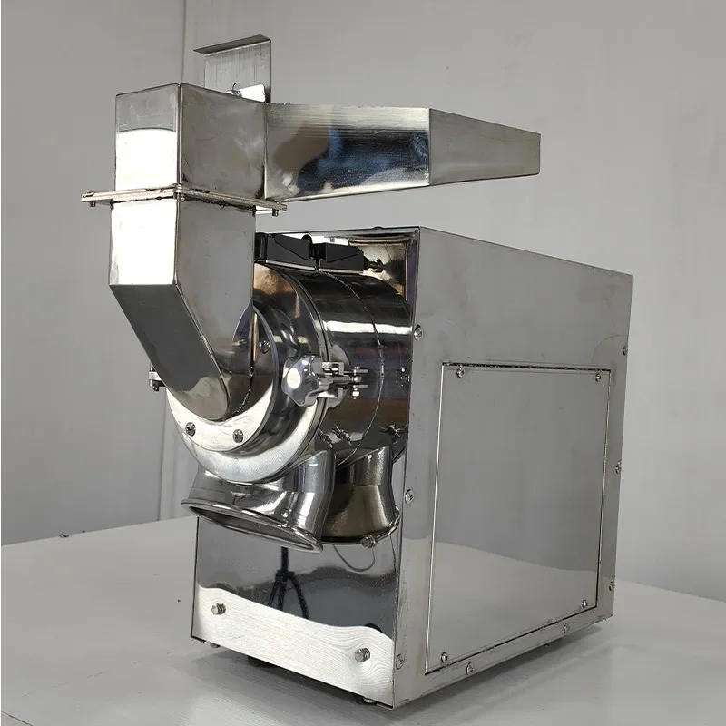 Automatic Herb Grinding Machine Table-type Continuous Feeding Herb Hammer Grinder Pulverizer