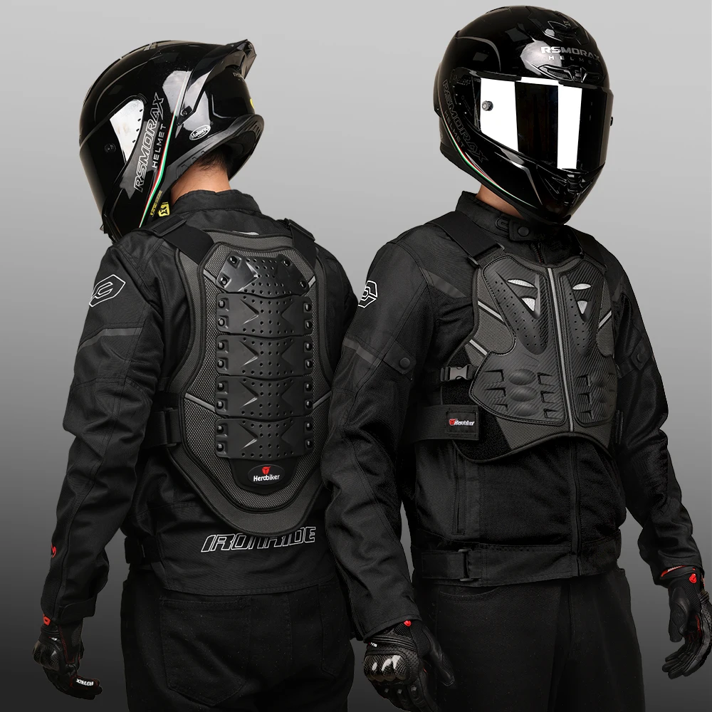 

Motorcycle Body Armor Motorbike Chest Back Protector Armor Vest Motocross Riding Clothing Protection Moto Equipment Anti-Fall