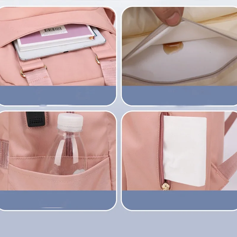 New multifunctional mommy bag, wet and dry separation, mother and baby bag, milk storage and insulation bag, large capacity back