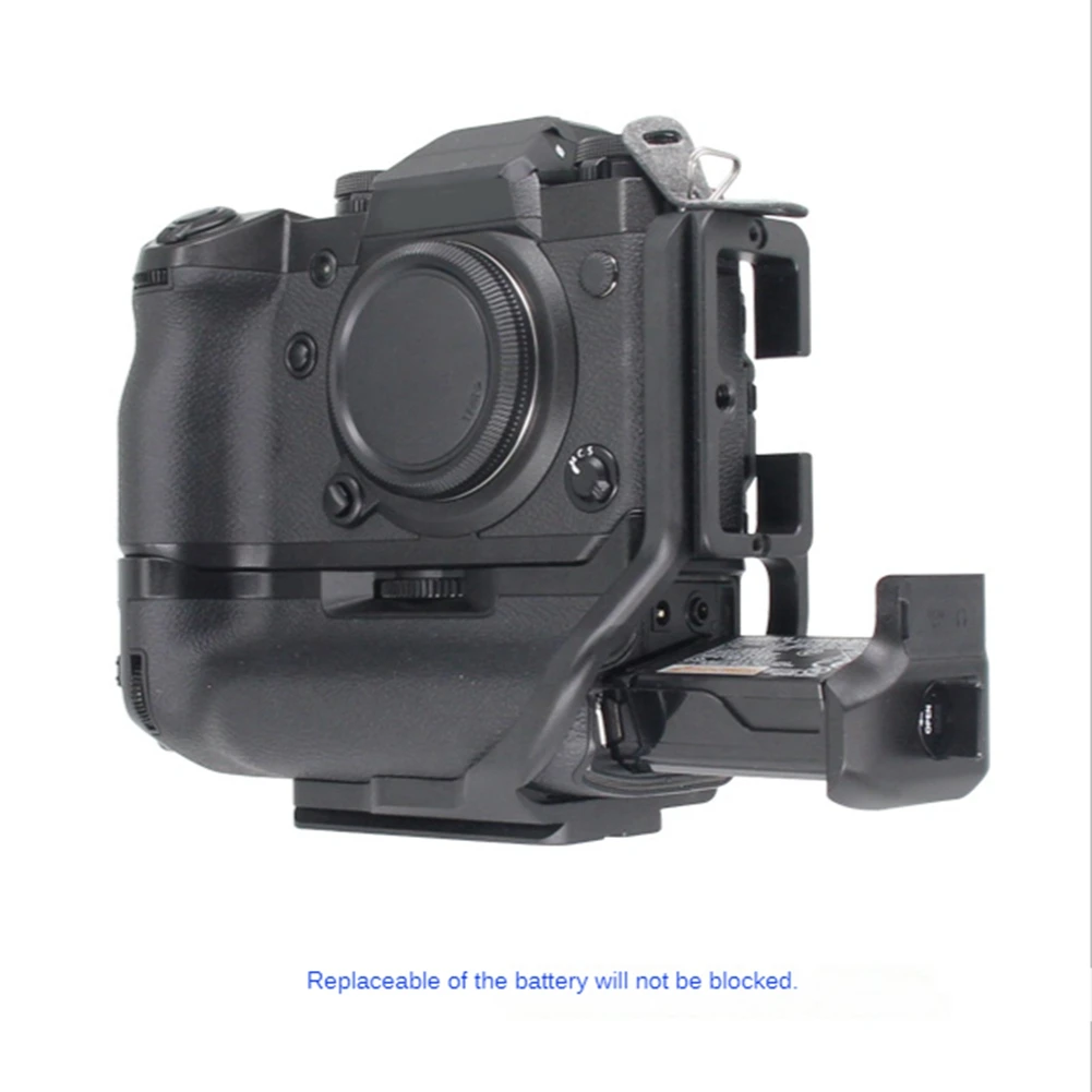N91R-Quick Release L Plate/Bracket Holder Vertical Hand Grip For Fujifilm Fuji X-H1 XH1 Camera Battery Grip