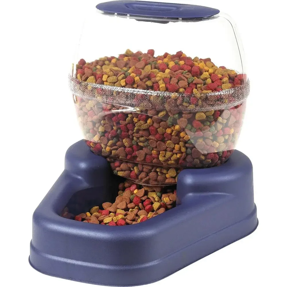 

Smart Pet Feeder Dogs with 13 lbs. Food Capacity and 3 gals. Water Refill Easy Cleaning and Refills Made In America