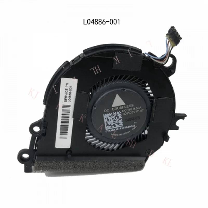 

N NEW L04885-001 L04886-001 Laptop fan for HP X360 13t-ae000 13t-ae TPN-Q199 Series Cooling Fan