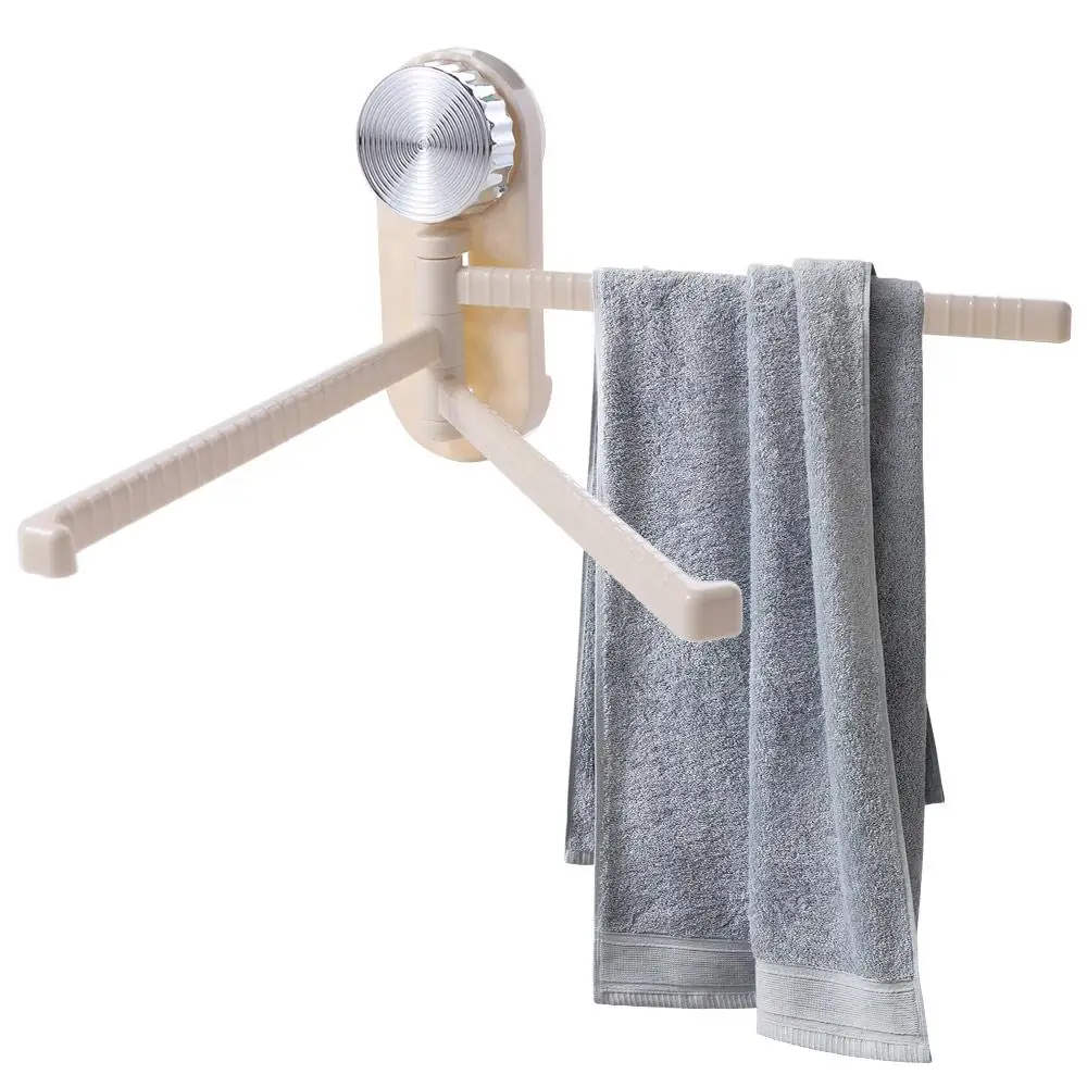 No-Punch Suction Cup Storage Shelf Wall Mounted Strong Load-bearing Suction Cup Door Hooks Multifunctional Bathroom Towel Rack