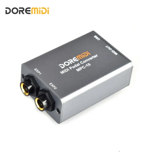 DOREMIDI Pedal de expresión Convertidor Interruptor Pedal Sustain Pedal Expansor MPC-10