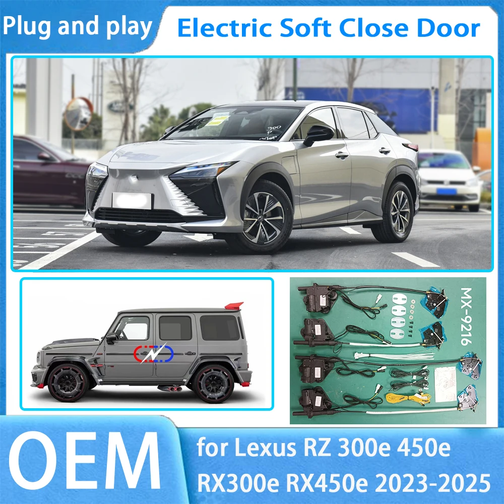 

for Lexus RZ 300e 450e RX300e RX450e OEM Car Soft Close Door System Automatic Electric Auto Pull Power Latch Power Closing