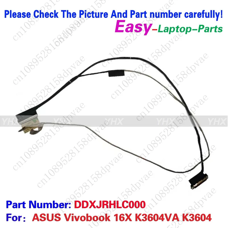 

GYX New For ASUS Vivobook 16X K3604VA K3604 IPS CABLE DDXJRHLC000.