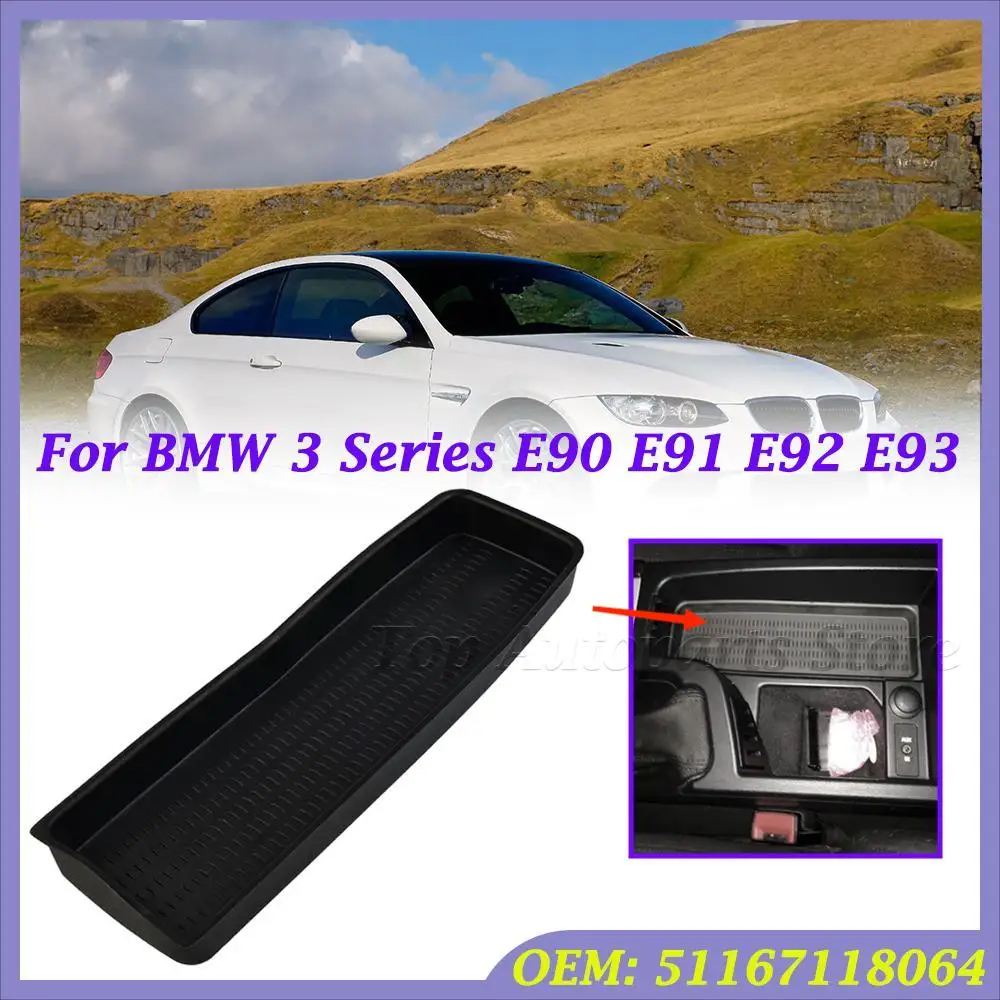 For BMW 3 Series E90 E91 E92 E93 51167118064 center armrest storage insert tray