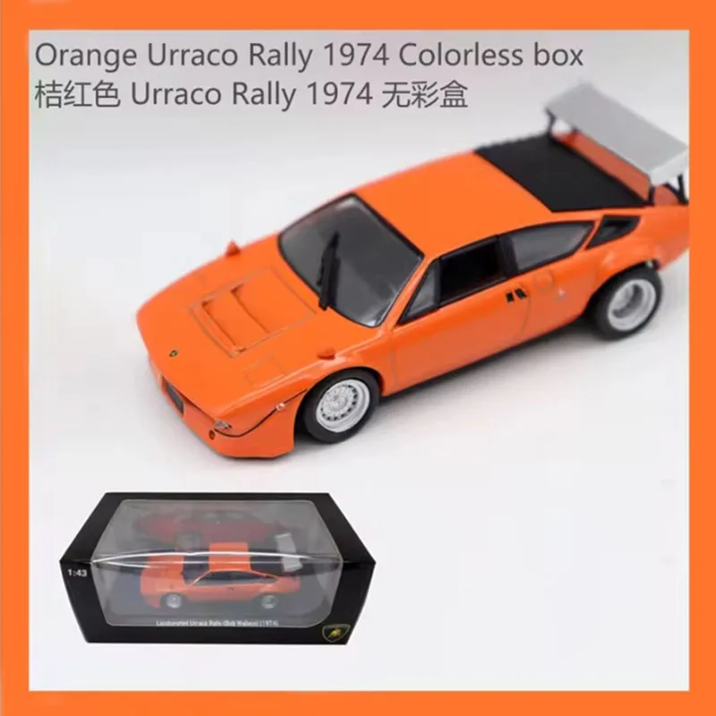 

Литой под давлением масштаб 1/43, Urraco Rally 1974, имитация сплава, модель автомобиля, классический сувенир для взрослых, подарок для хобби и игрушки