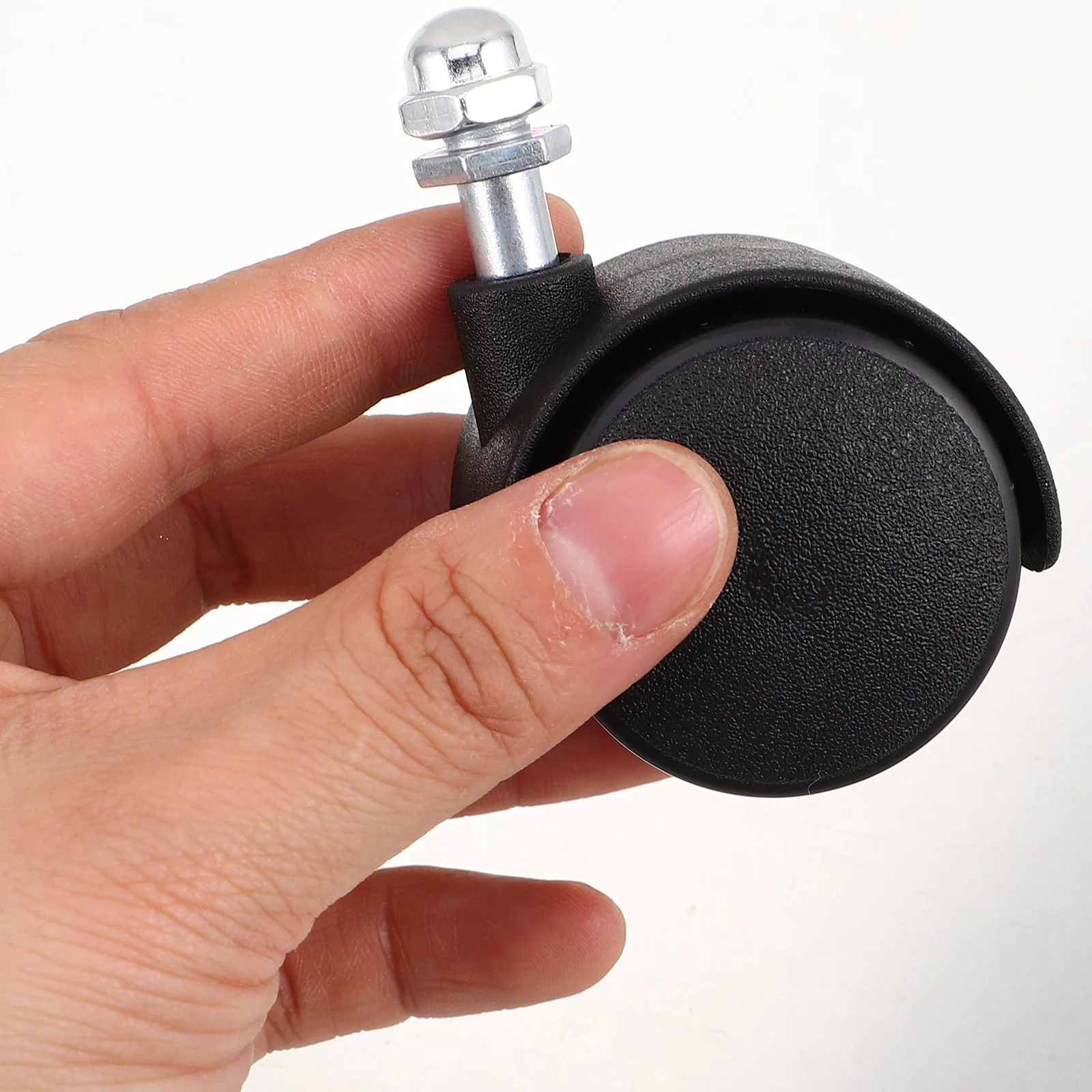 

2Pcs Bath Seat Replacement Wheels Plastic Universal Casters Chair Accessories Smooth Swivel
