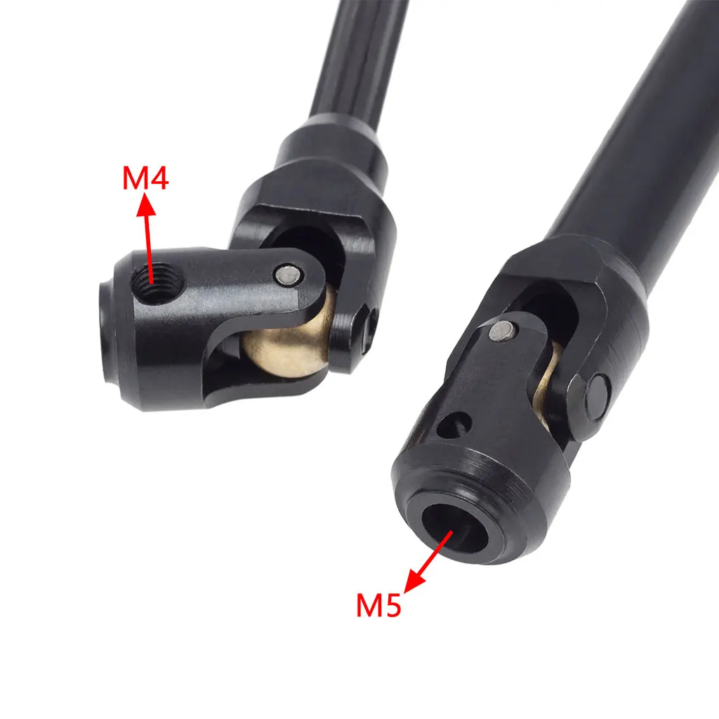 Eixo de transmissão CVD para TRX4 90046 Wraith 1/10 Off Road Crawler Car 112-163mm