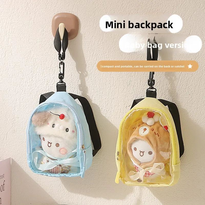 Transparent Doll Bag for Walking Out with Doll Eva Star Doll Cotton Doll Storage Bag Support Comic Exhibition Doll