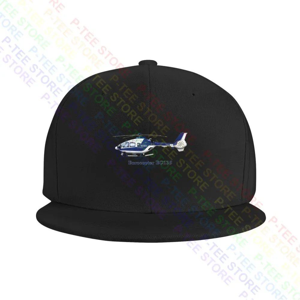 Eurocopter Ec135 Helicopter Baseball Cap Snapback Caps Knitted Bucket Hat