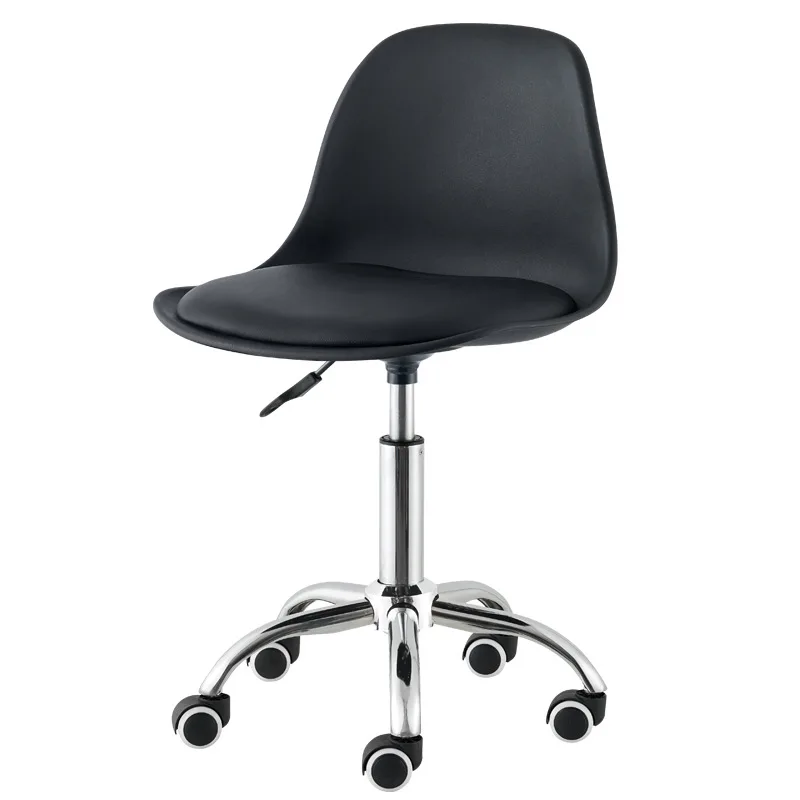 

Радужный вращающийся стул с подушкой из искусственной кожи, уличный стул для кафе, гостиной