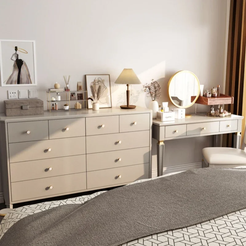 

Luxury Storage Living Room Cabinets Solid Wood Lockers Entrance Corner Cabinets Drawer Organizer Cajonera Furniture