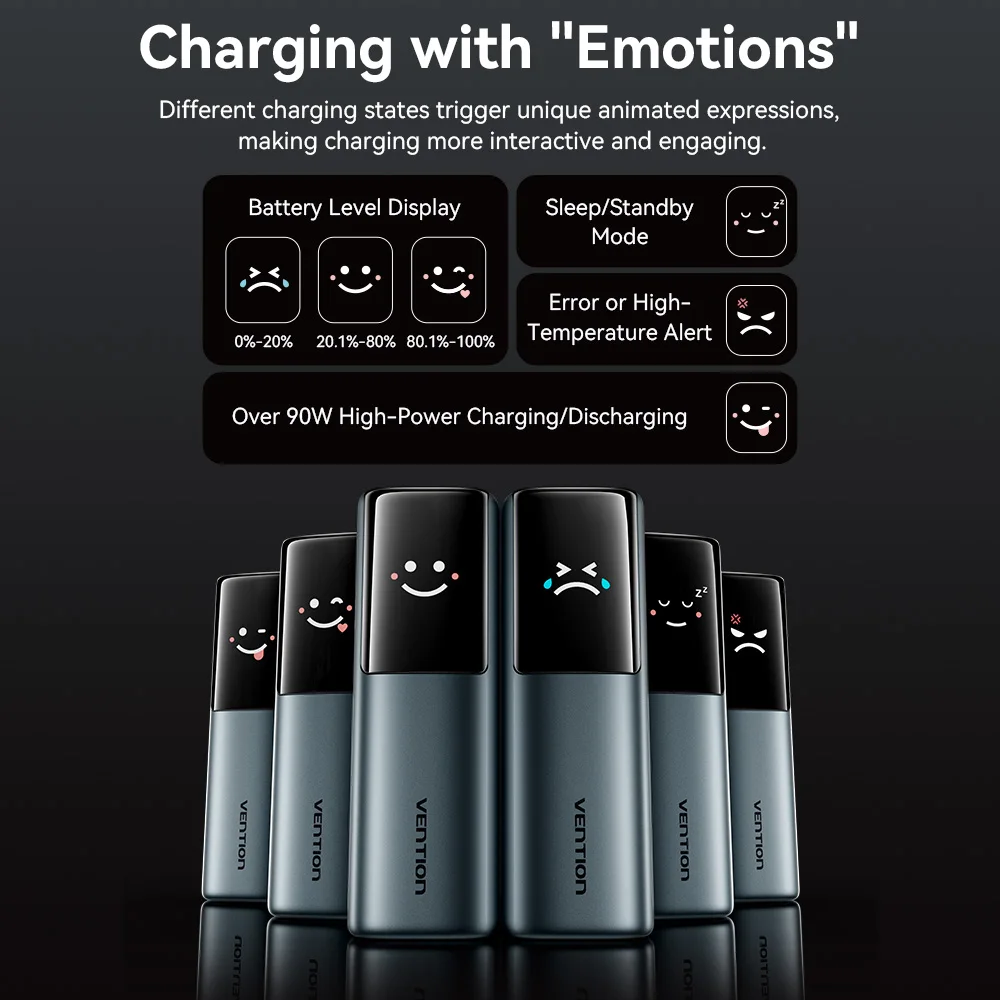 165W PD Fast Charging Power Bank 20000mAh for Laptops and Phones