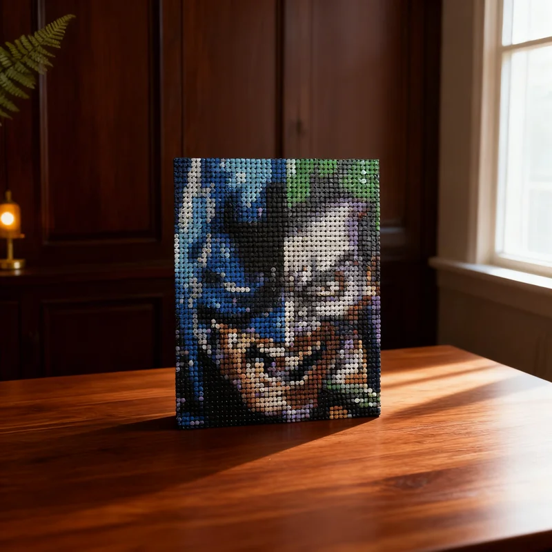 

4901 деталь MOC-модель Бэтмен и Джокер: конструктор для самостоятельной сборки, креативный коллекционный подарок, декор для дома и офиса, премиум-класс для взрослых и детей