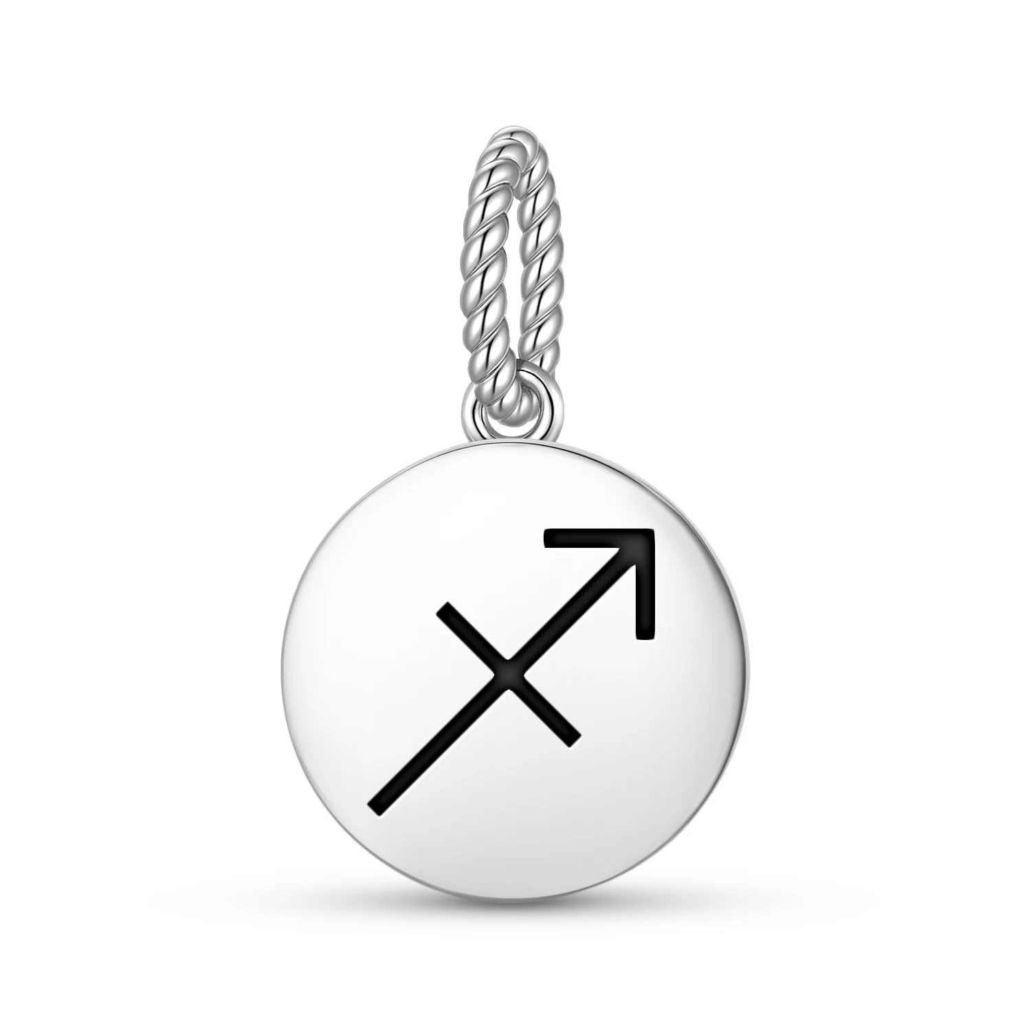 

Sagittarius Astrology 925 Sterling Silver Charm Bead DIY Pendant Charm for Bracelet Jewelry Gift