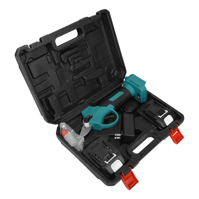 Cross-border Lithium Battery Pruning Shears, Handheld Electric Garden Shears, Rechargeable Thick Branch Knives