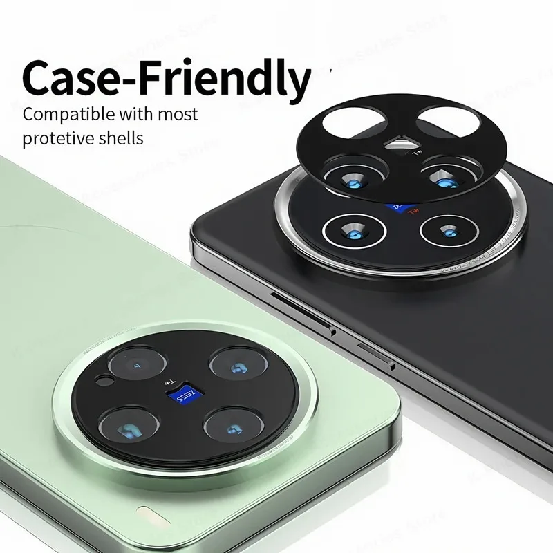 مناسب لفيلم عدسة VivoX200، ملصق عدسة معدني X200Pro، كاميرا هاتف من سبائك الألومنيوم