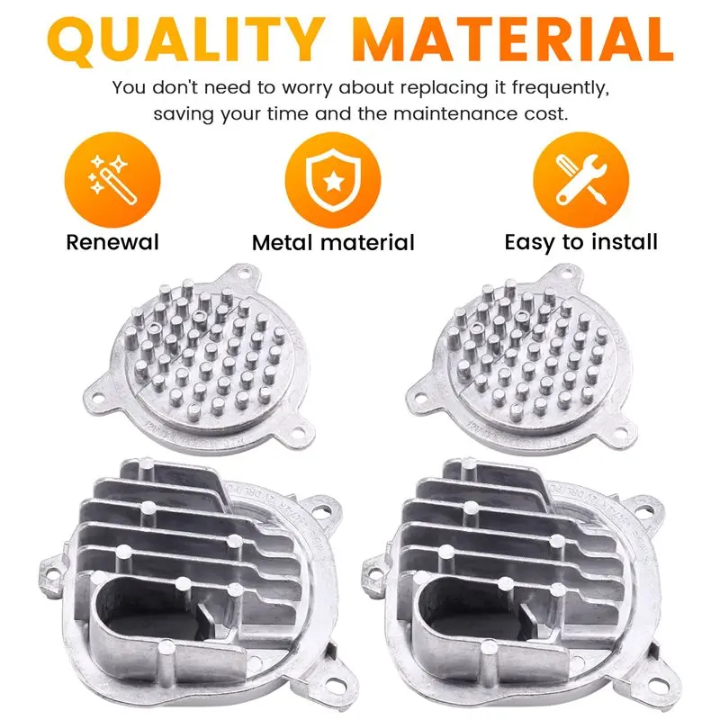 A73X-DRL Angel Eye LED Modules 4PCS/Set 63118496134, 63119498649, 63119498650 For BMW G14 G15 G16 840I M850I 8 SERIES 2019-2024