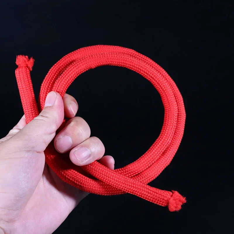 Deluxe Stiff Rope (Red) by Kupper Magic Tricks Soft Rope To Stiff Magia Close Up Street Illusions Gimmicks Mentalism Funny Props