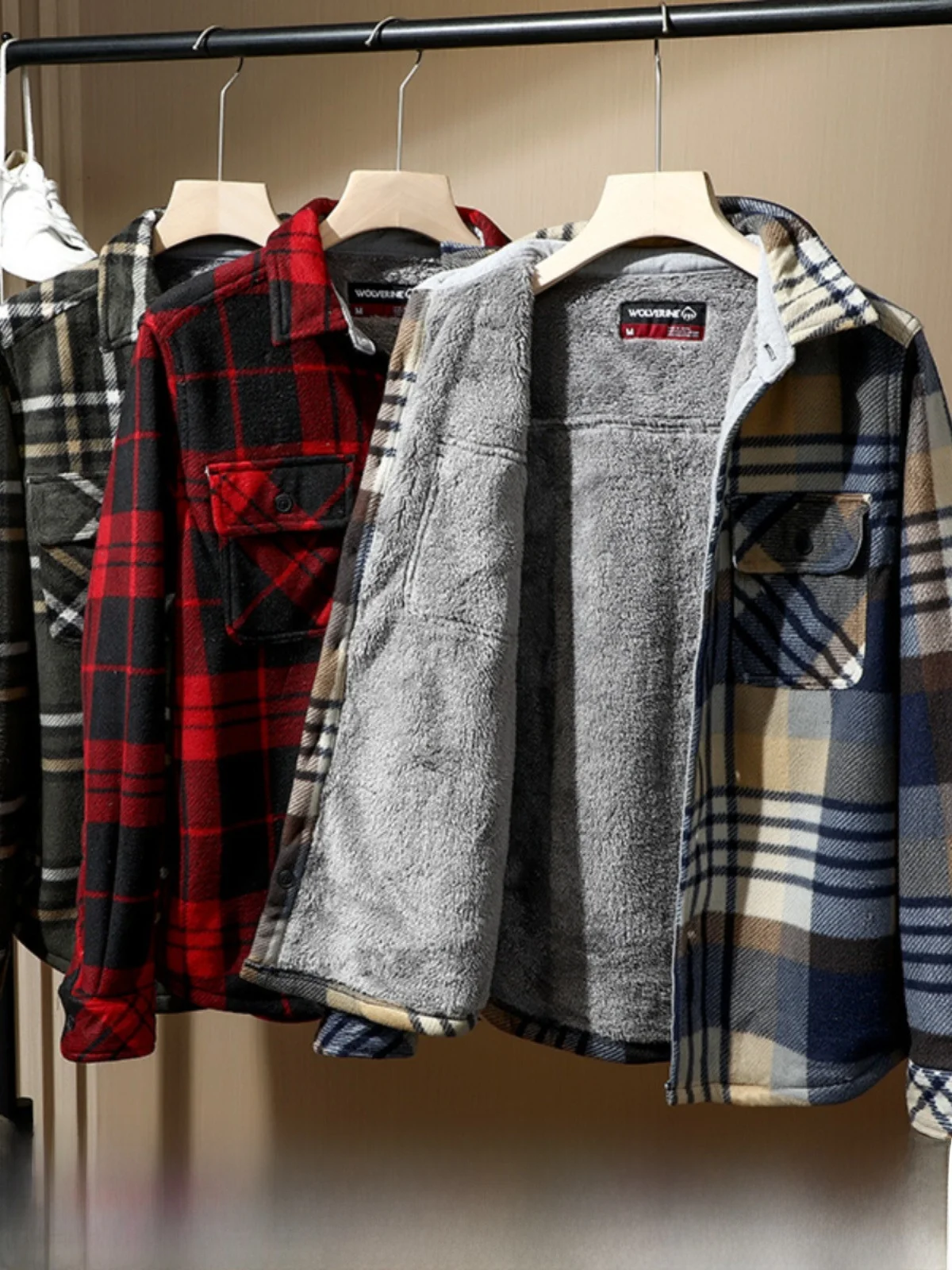 

Thiened Fce Plaid Фланелевая повседневная одежда для мужчин Зимняя теплая подставка Long Sve Faion Urban Sle Повседневная одежда
