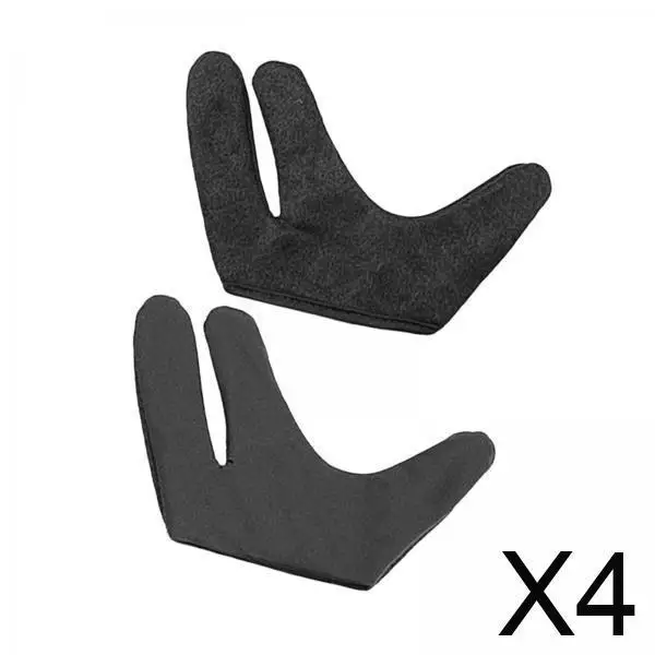 

4x Salon Straightening Curling Gloves for Wave Hair Hair Salon Dreadlocks