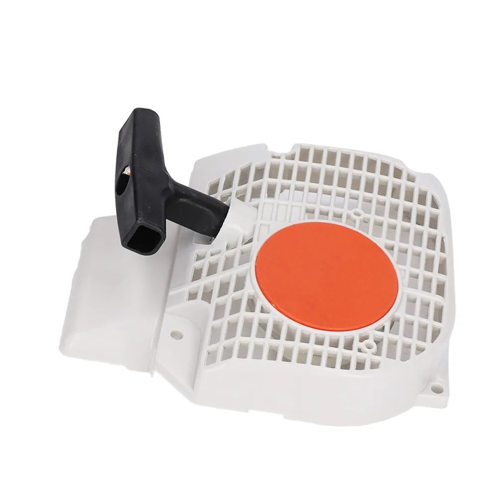 Plastic Starter Assembly Compact White Recoil Starter Assembly Easy to Install Chain Saw Accessories for STIHL MS210 230 250