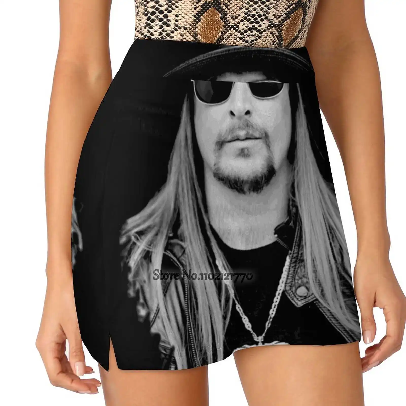 

Kid Rock Women'S Summer Fake Two Piece Skirts Casual Sports Beach Skirt Girl Skorts Kid Running For Office Trump Ladies Short