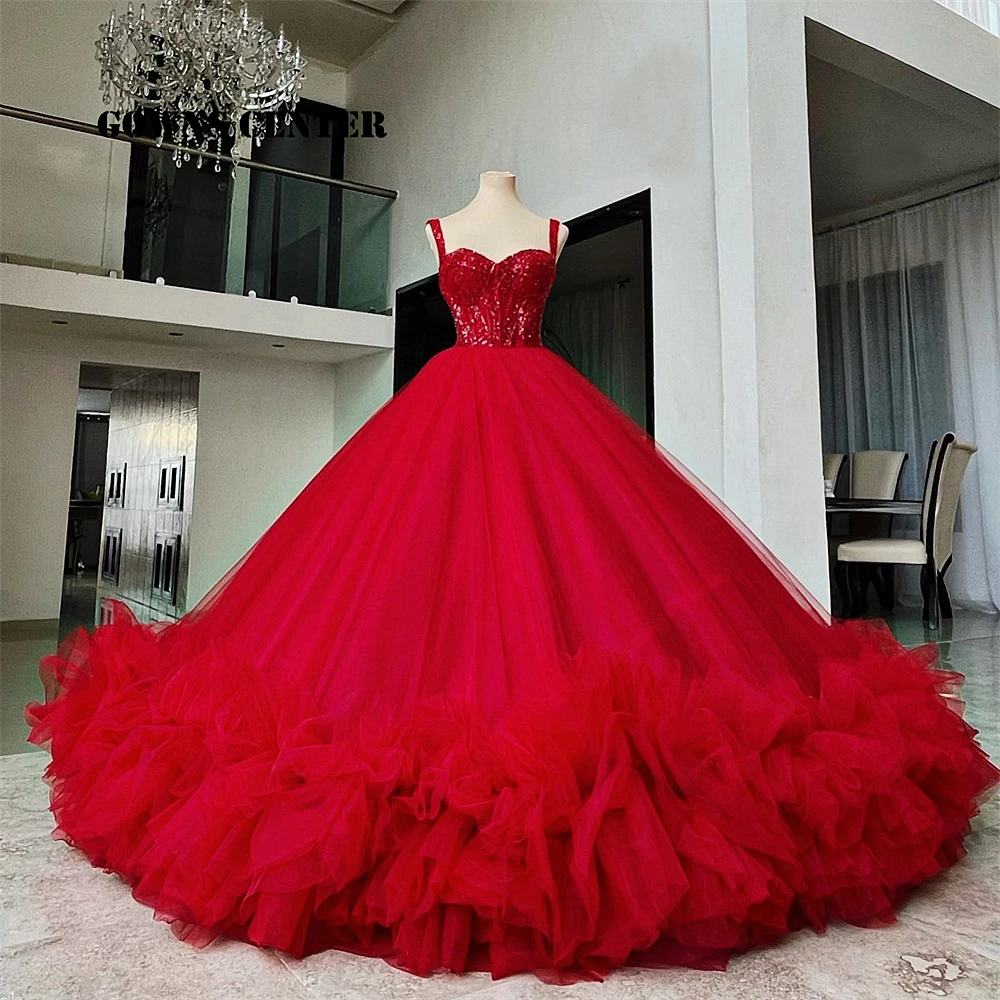 Corsé de encaje rojo para quinceañera, vestido de baile, escote Corazón, fiesta de cumpleaños, graduación, 15