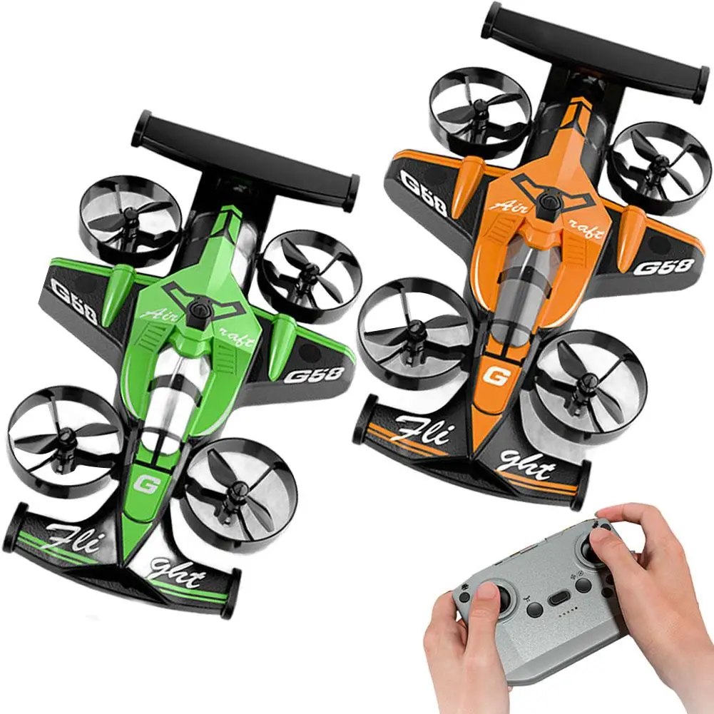 

Мини-дрон 2 в 1, перезаряжаемый двухрежимный автомобильный дрон, профессиональный радиоуправляемый автомобиль, детская внедорожная игрушка, подарки для детей и взрослых