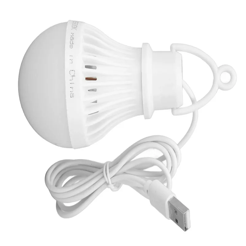 5W/7W 5V USB Powered Portable Compact LED Camping Lantern Super Bright Mini Bulb Book Light for Outdoor Reading Study A2