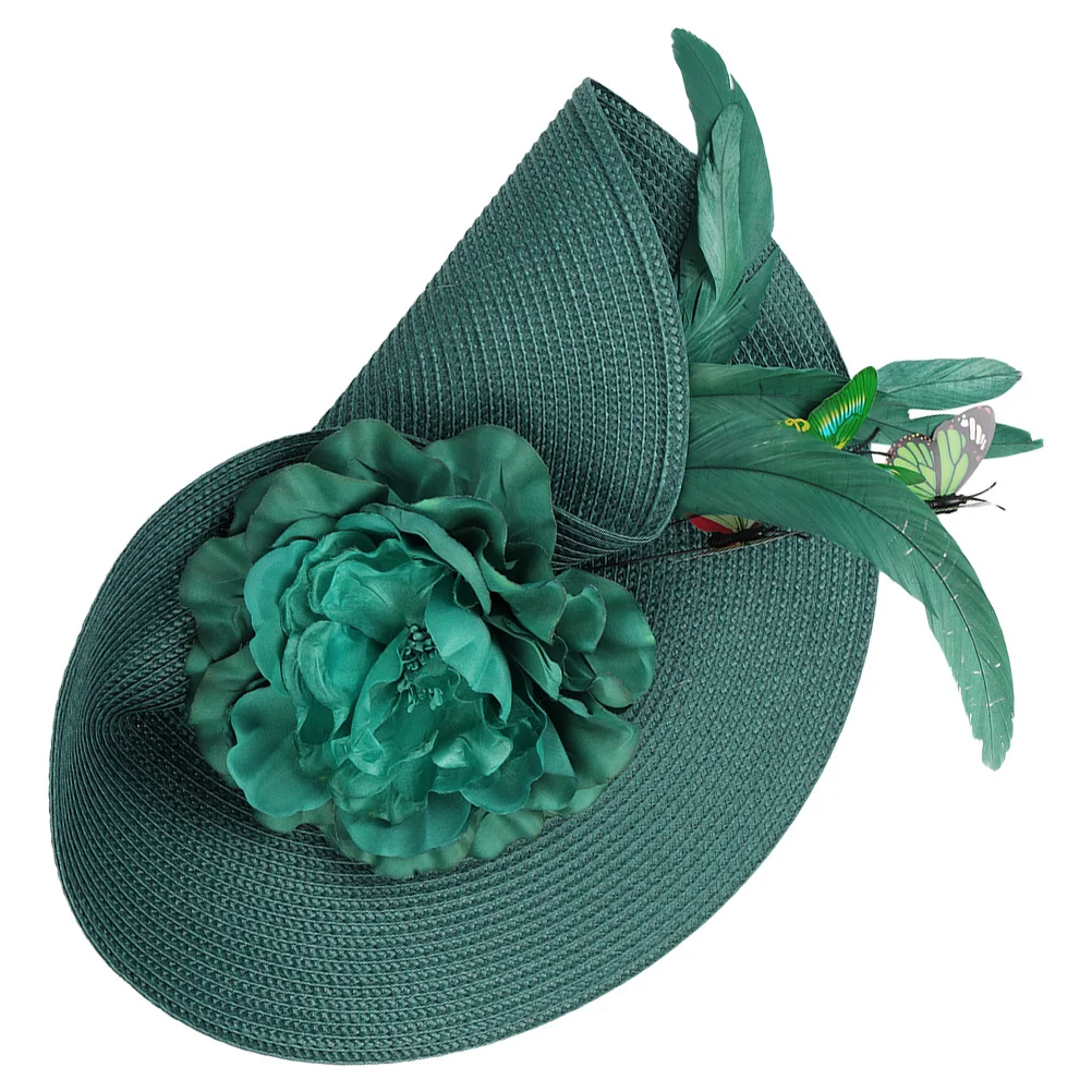 الفاسناتور عقال النساء قبعة الزفاف للعروس مأدبة الشاي حفلة خوذة الشاي حفلة تأثيري إكسسوارات الشعر