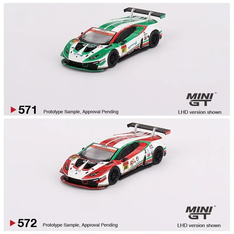 

In Stock MINIGT1:64 Huracan EVO JLOC 2022 Super GT Series Diecast Car Model Toy 571 572