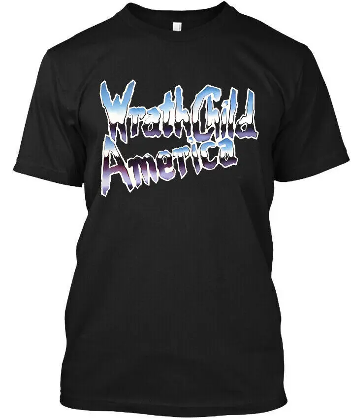 Wrathchild America American Thrash Music Graphic Logo T-Shirt S-4XL High Quality 100%Cotton Short Sleeve