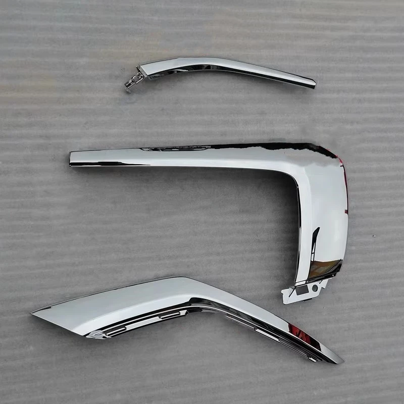 

Chrome Headlight Trim for Mitsubishi Outlander 2016-2021 Front Bumper Electroplated Side Strip Headlight Eyebrow Car Kit