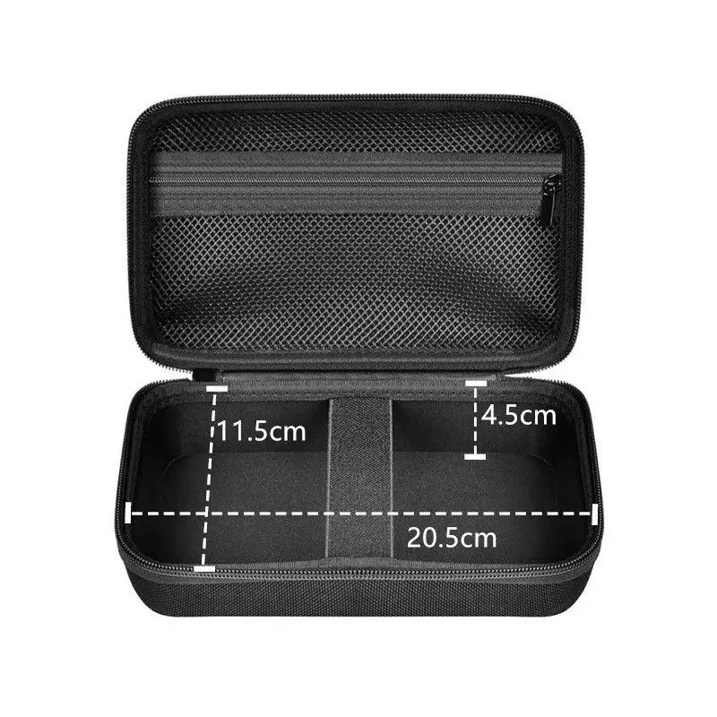 

Органайзер для триммера для бороды с внутренней сетчатой сумкой для набора для ухода (только сумки), сумки для хранения машинок для стрижки волос