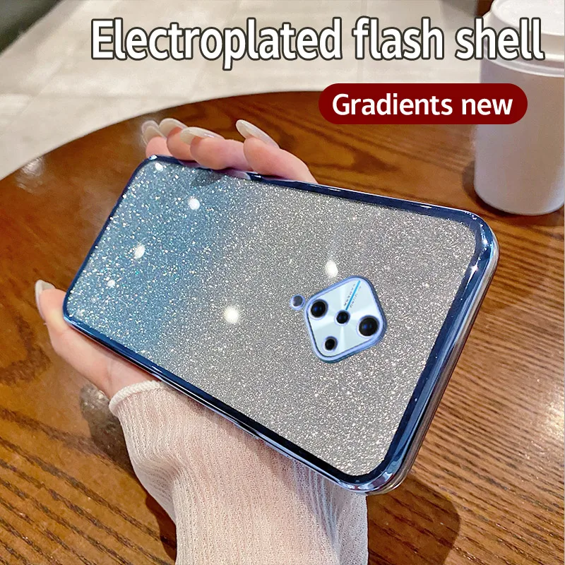 For Vivo V17 Russia Case ViVo S1 Pro Phone Case Fashion Soft Clear Camera Lens Protective Cover