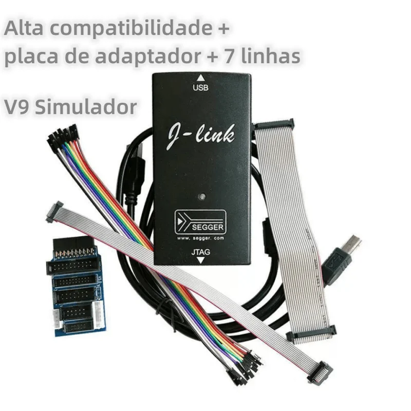 JLINK V8 stm32 original firmware gold plating process J-Link v9 emulator downloader