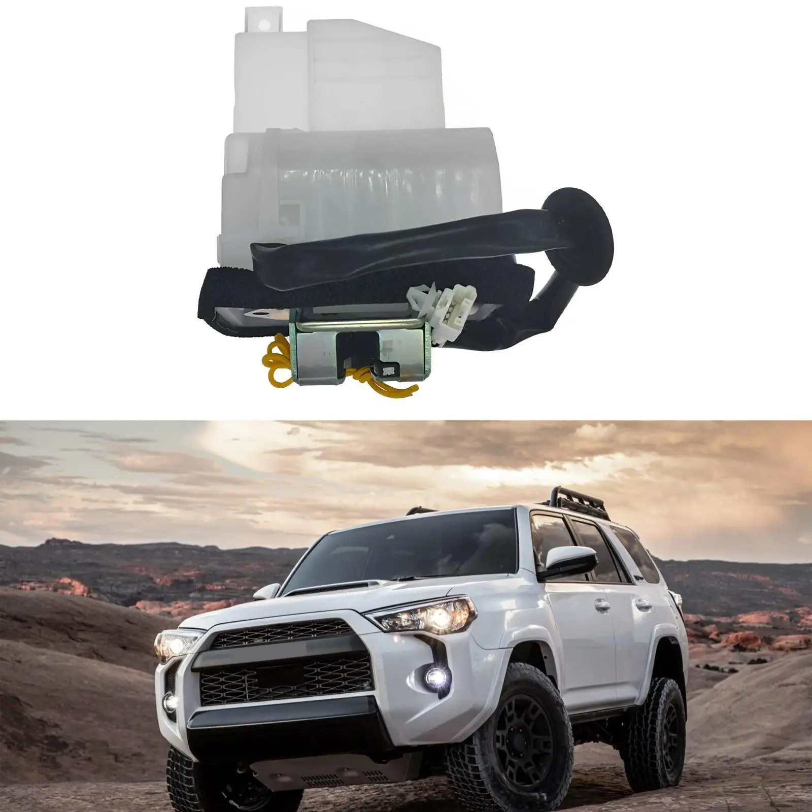 69110-35082 Rear Tailgate Lock Actuator Attachment Professional Accessories for 4Runner Direct Replace Easy to Install
