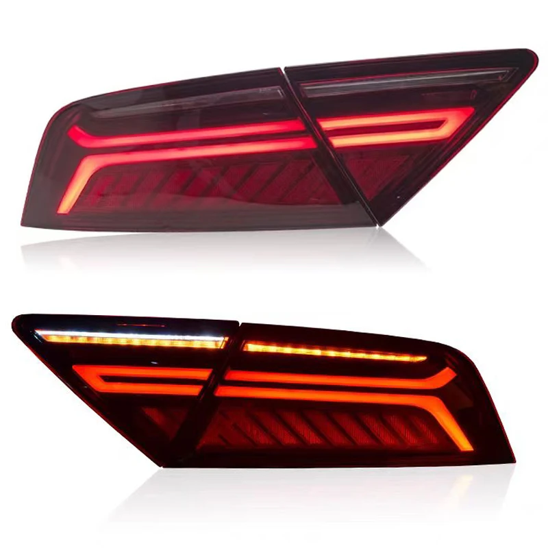 For Audi A7 LED tail light 2011-2018 RS7 dynamic signal tail light animation after stop brake reversing accessories car light