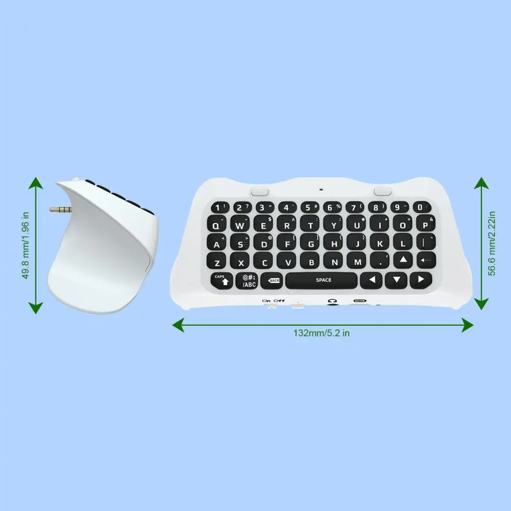 Backlit Gaming Keyboard for A Immersive Gaming Experience Wireless Bluetooth-compatible Keyboard with Elite Handle for Ps5