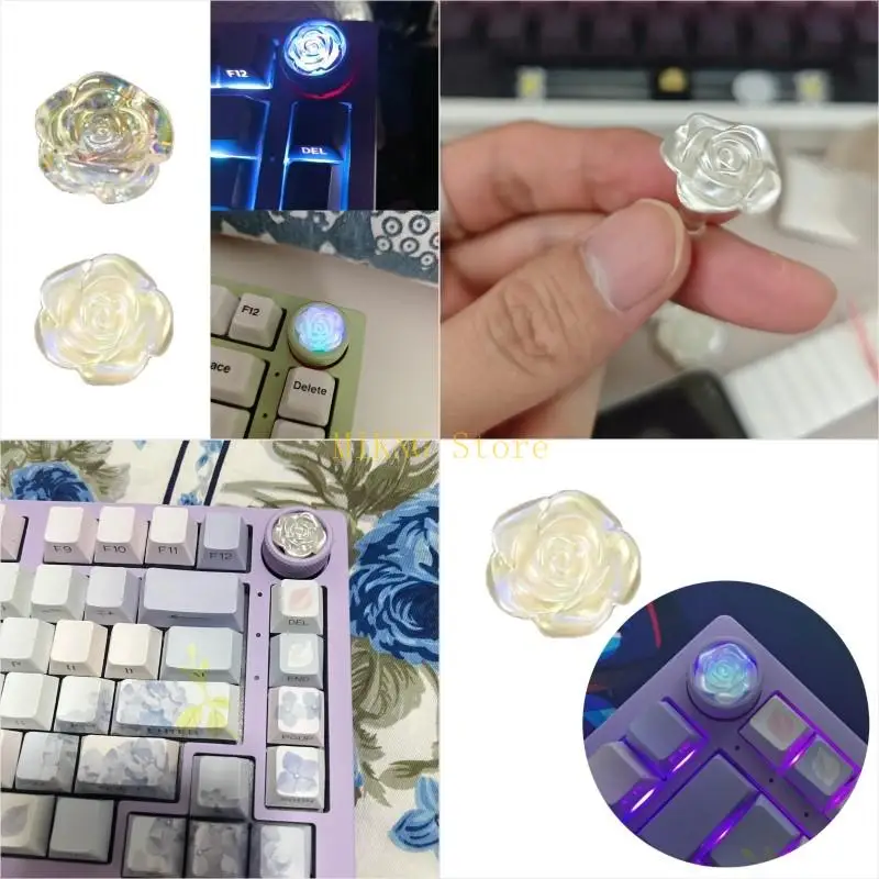 Настраиваемая ручка управления смолой для HI75 K81 Механические клавиатуры кнопка смола лучшая продажа