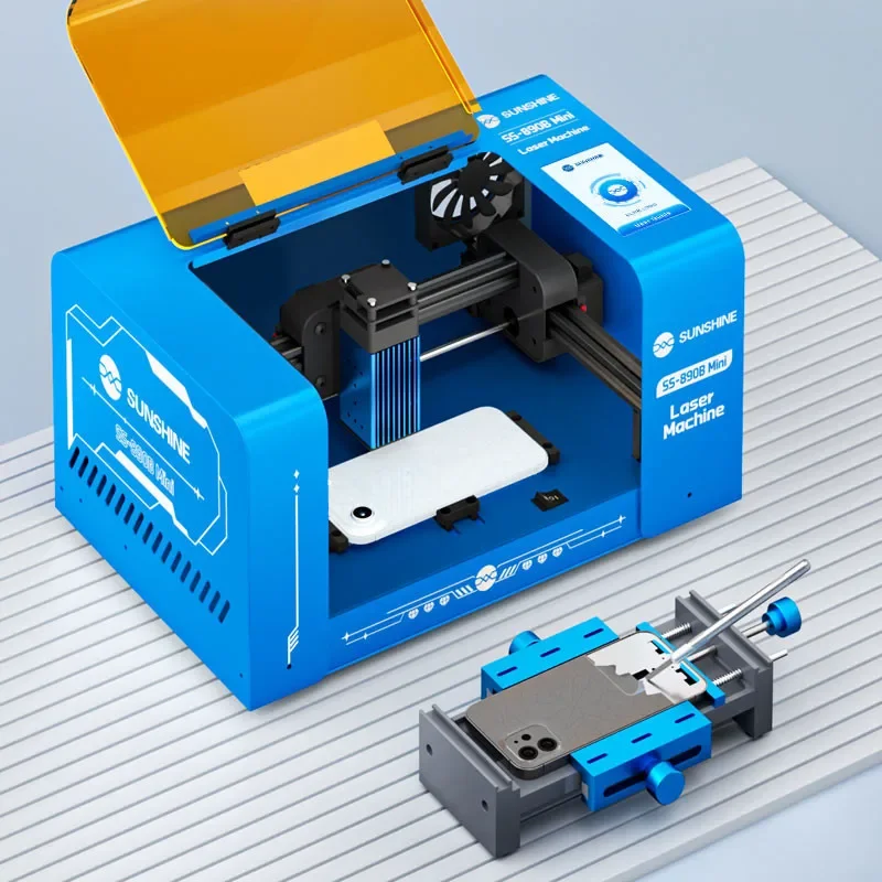 

SUNSHINE SS-890B MINI Laser Screen Removal Machine for IP X-17 Dismantling of Screen Stand/Glass Back Cover/Glue Removal