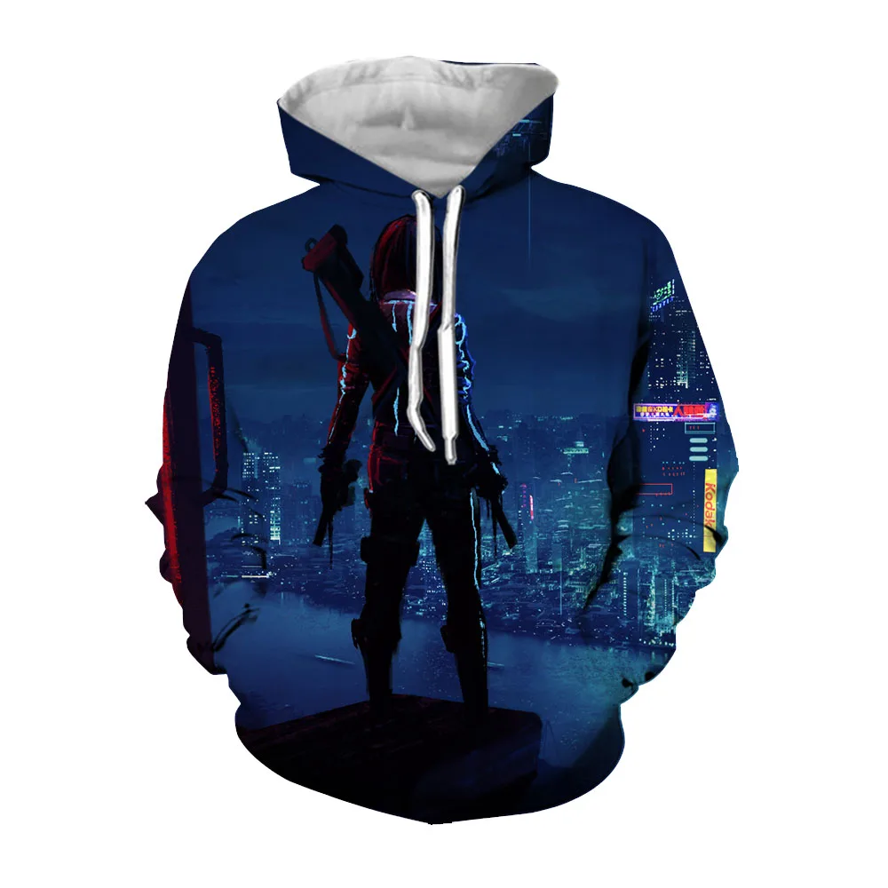 

Jumeast 3D Cyberpunk Printed Men Hoodies Oversized Cyber Y2K Fall Aesthetic Hooded Coats Flipper Zero Hacker Futuristic Clothing