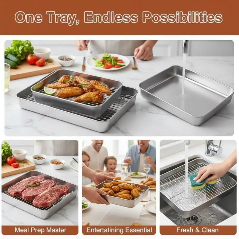 #26 Top Roasting Pan Racks Picks for Every Budget